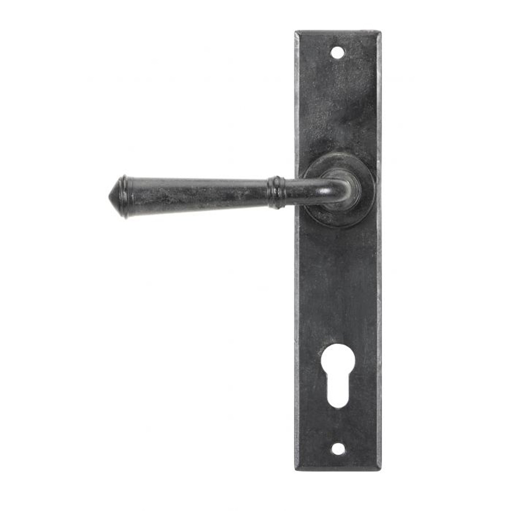 From the Anvil Regency Lever Espag. Lock Set - External Beeswax - (Sold in Pairs)